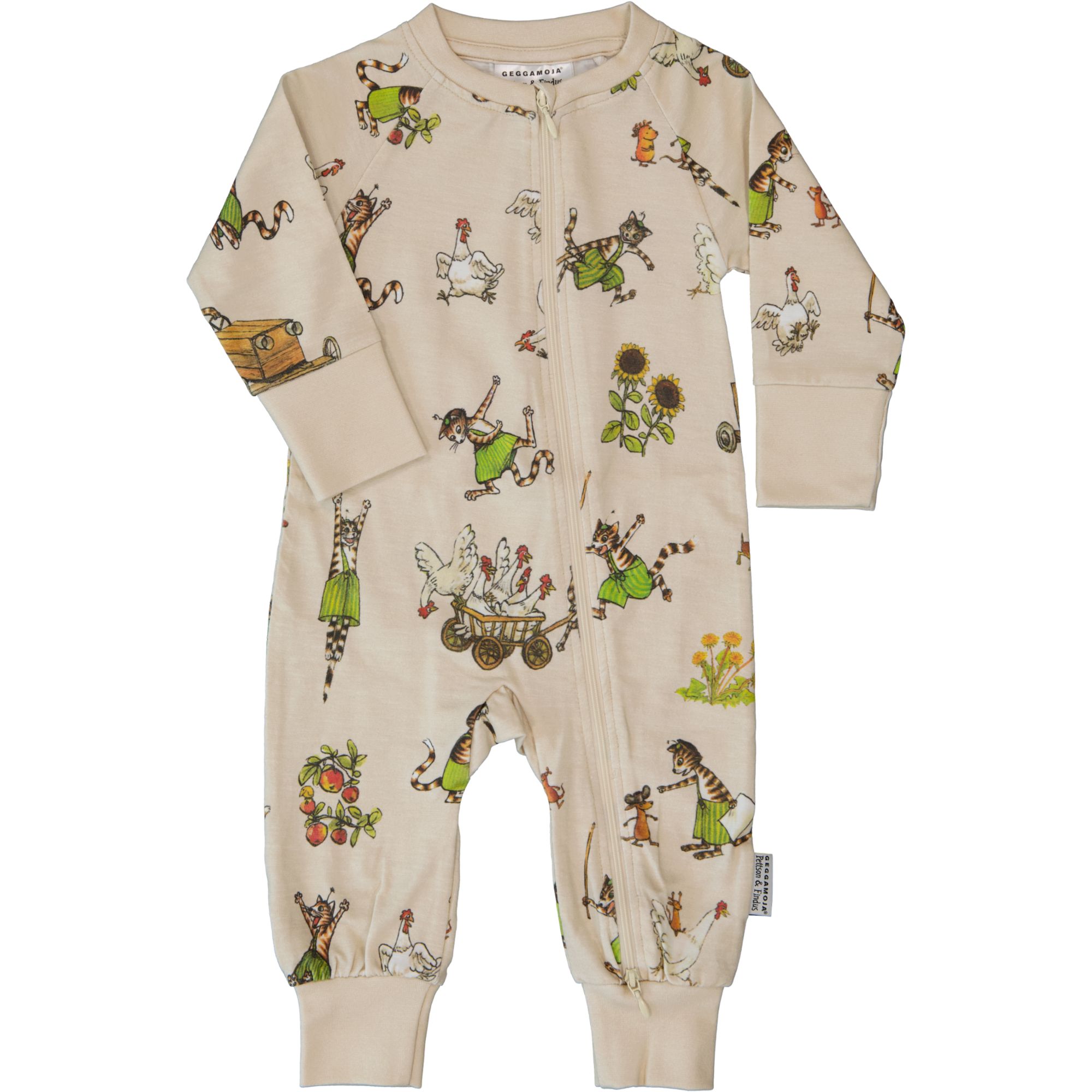 Pyjamas Pettson och Findus Beige