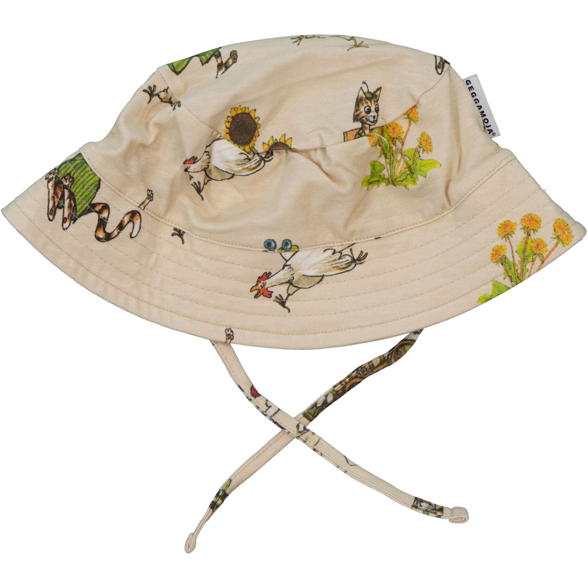 Sunny hat Pettson and Findus Beige