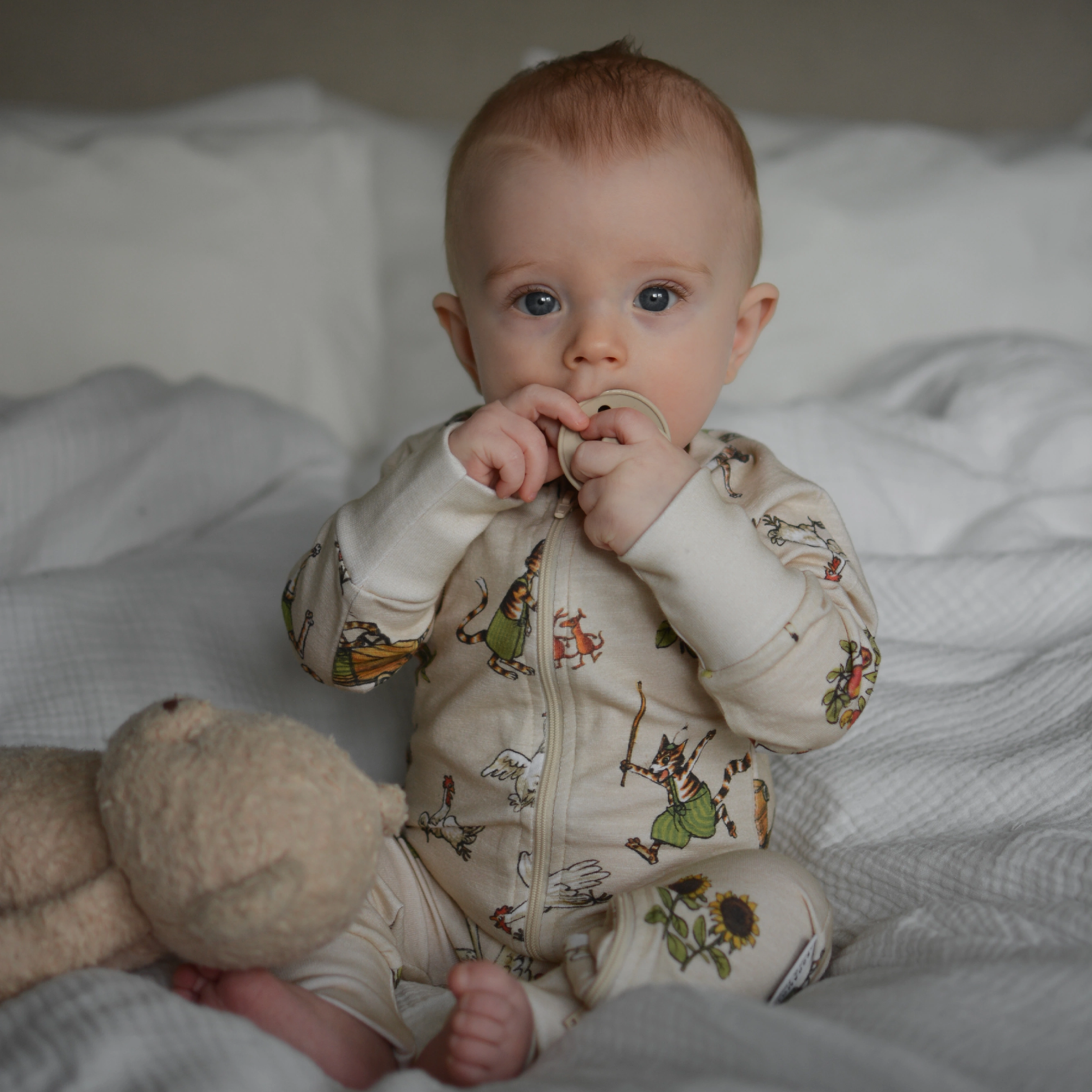 Pyjamas Pettson och Findus Beige