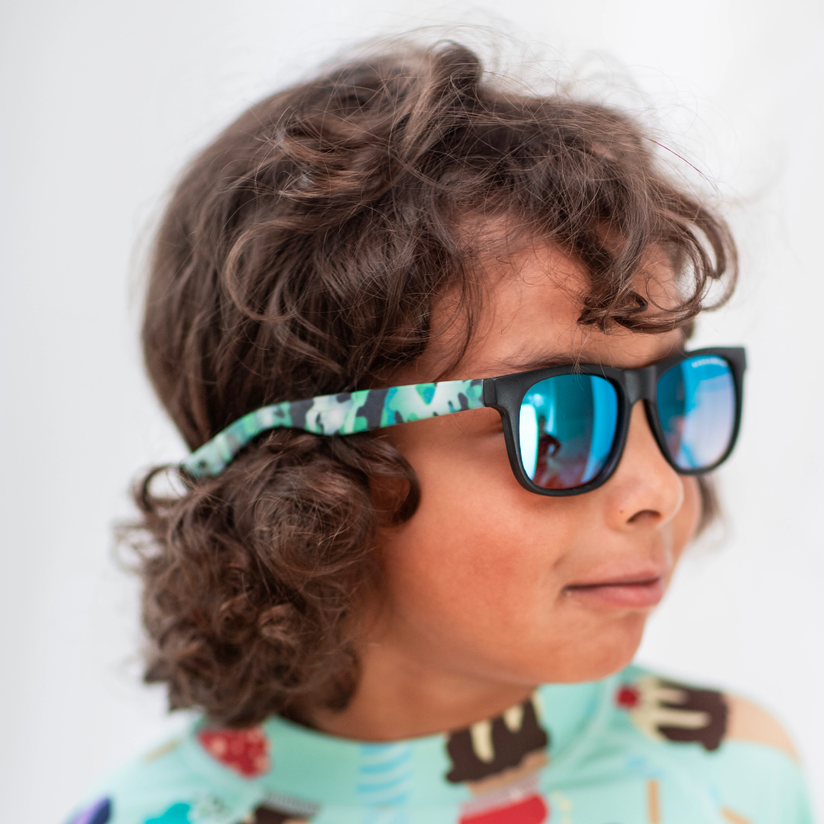 Solbriller for barn 6-11 år - Kamuflasje