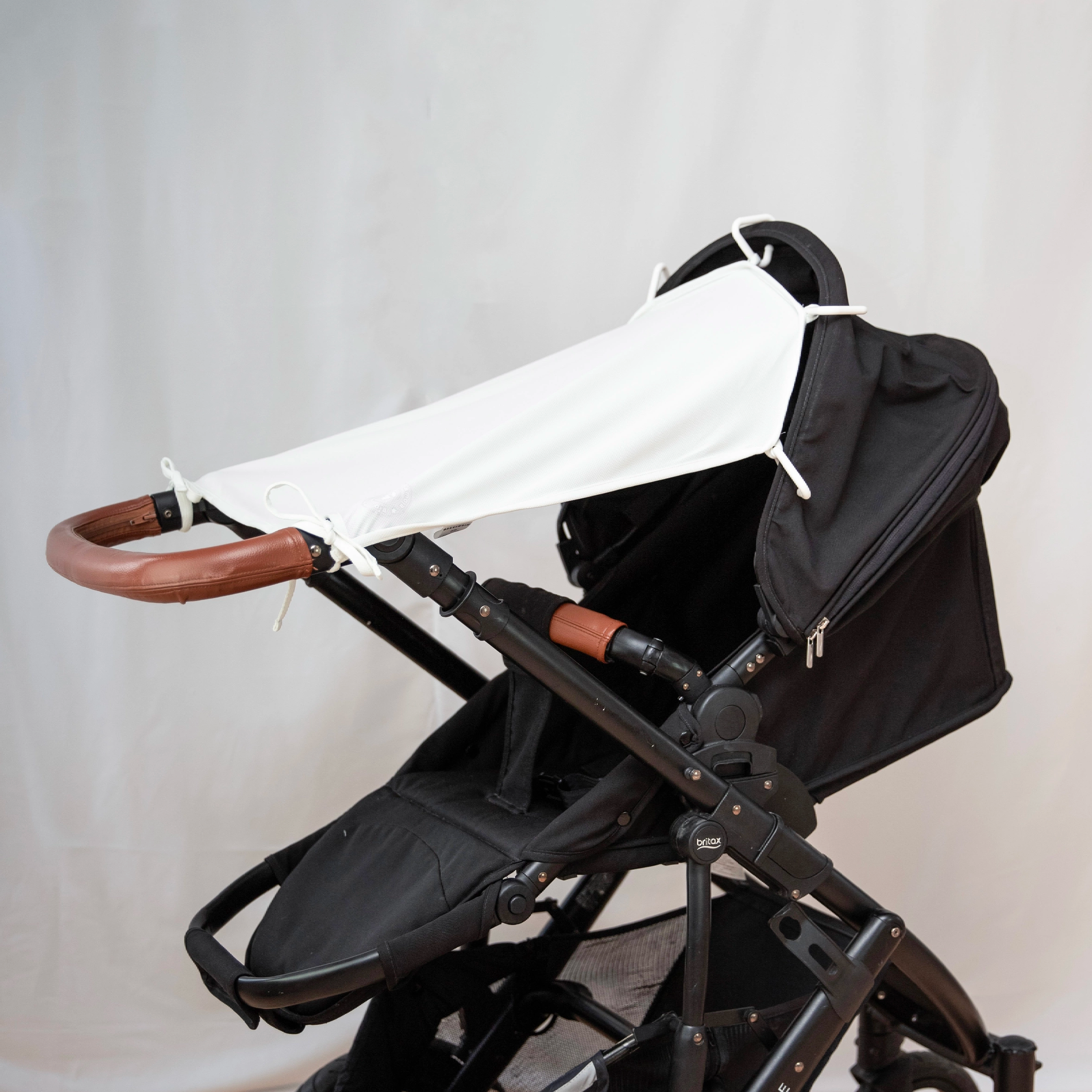 Barnvagnsgardin  UV 50+  Offwhite