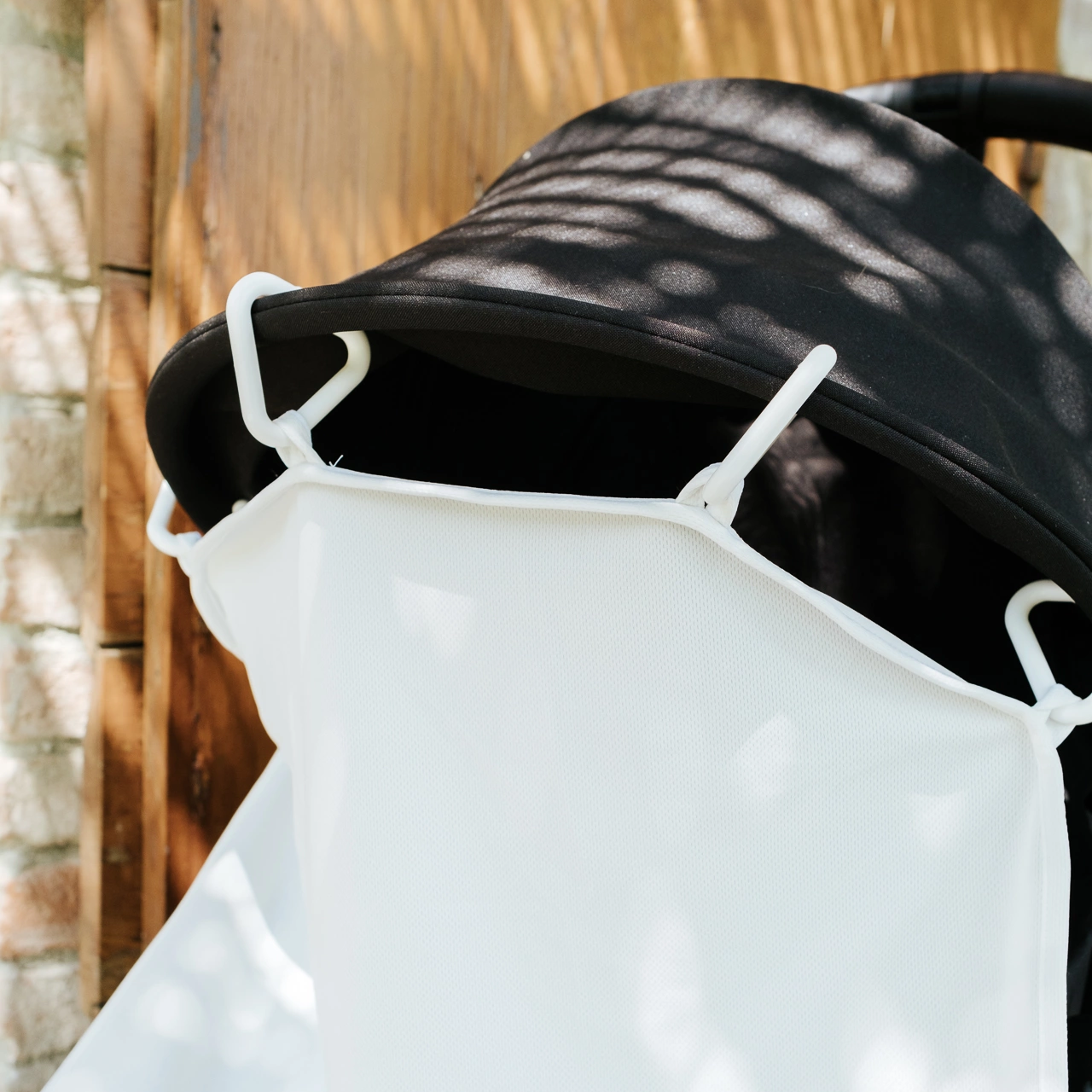 Barnvagnsring 4-pack Vit