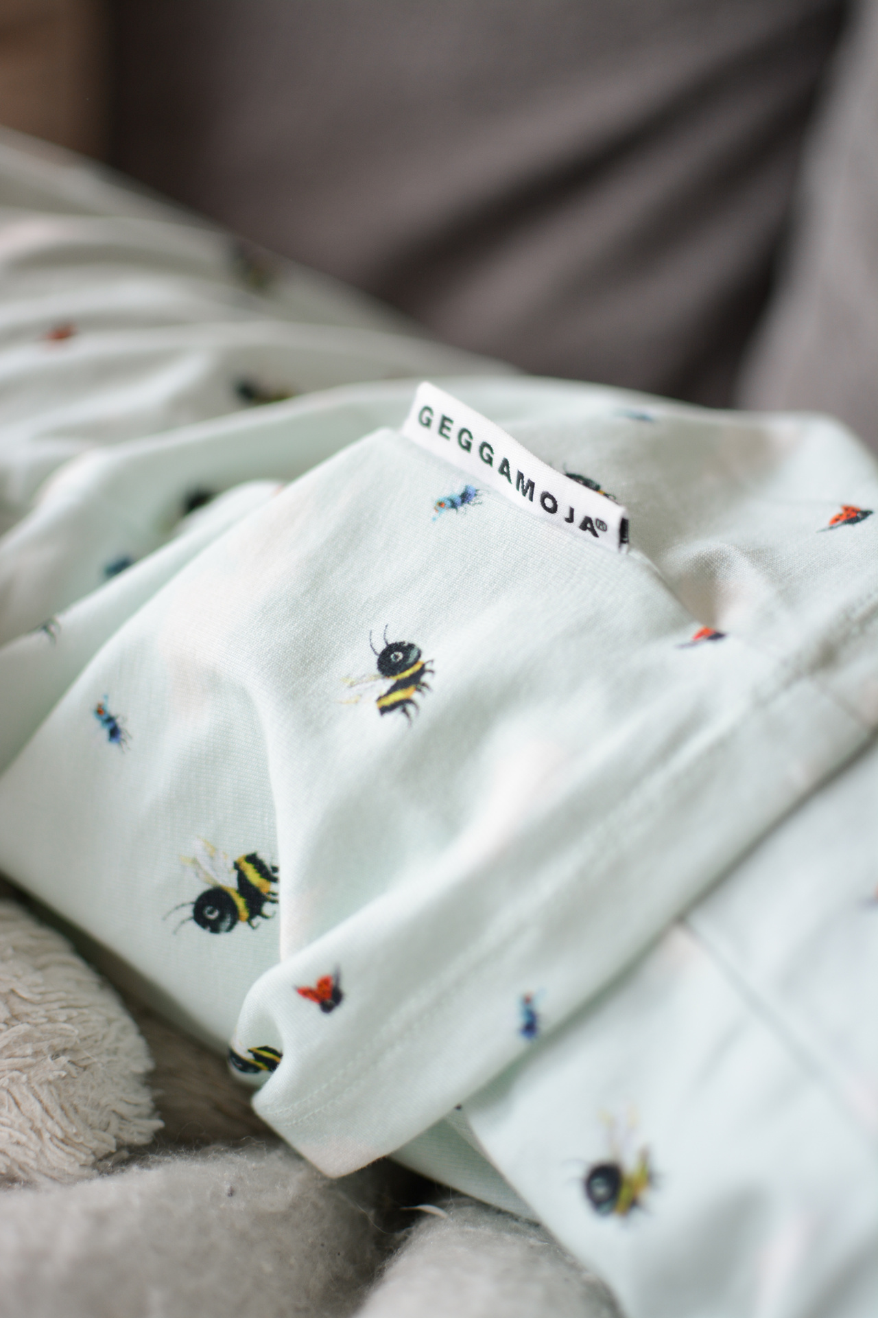 Kimalainen Djojj Kaksiosainen pyjama  minttu sky 110/116