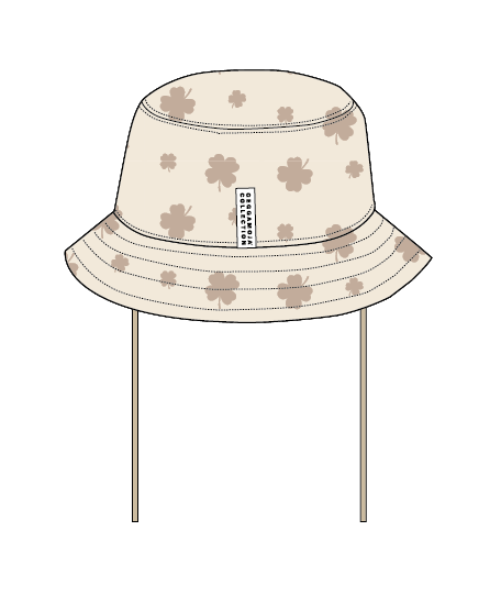 Solhatt Bambu Klöver Beige