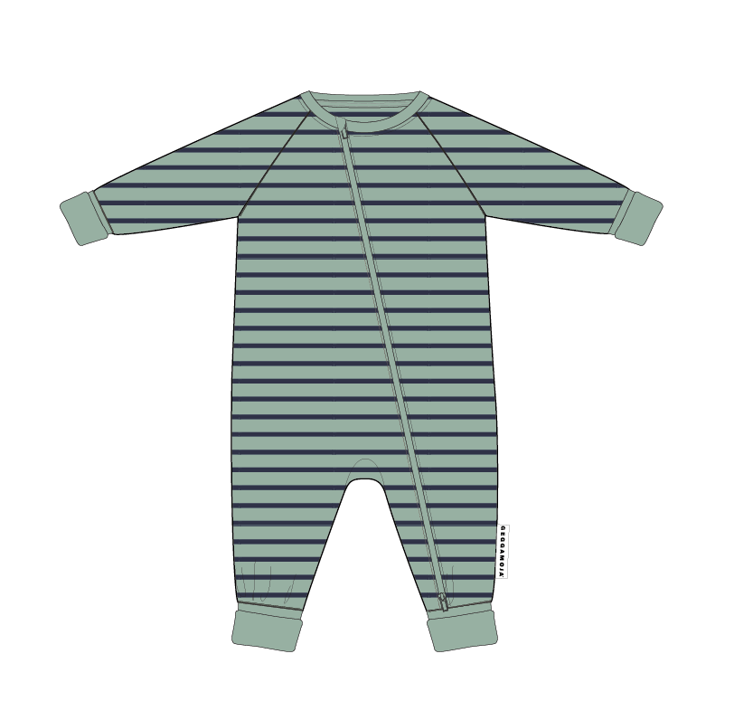 Pyjamas Grön/Navy