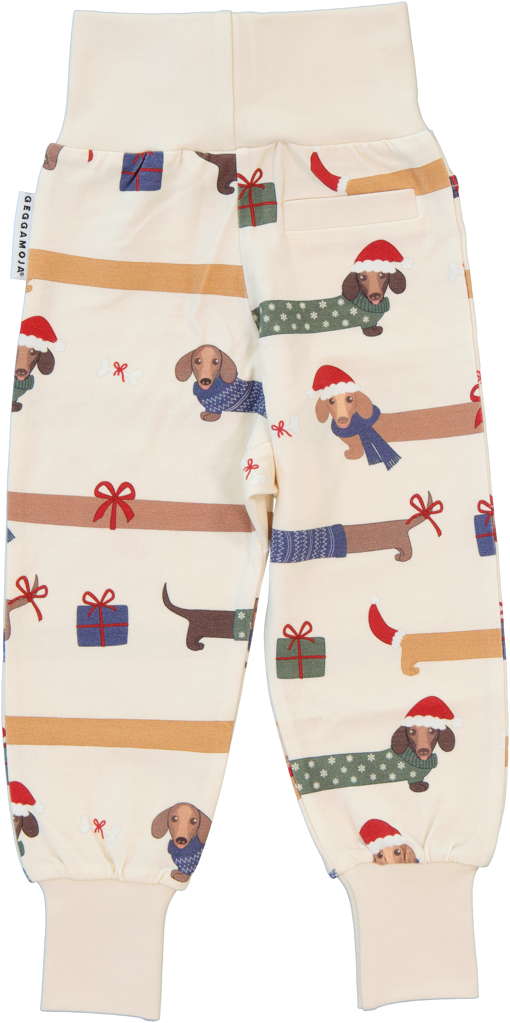 Bamboo baby pants Santa dogs