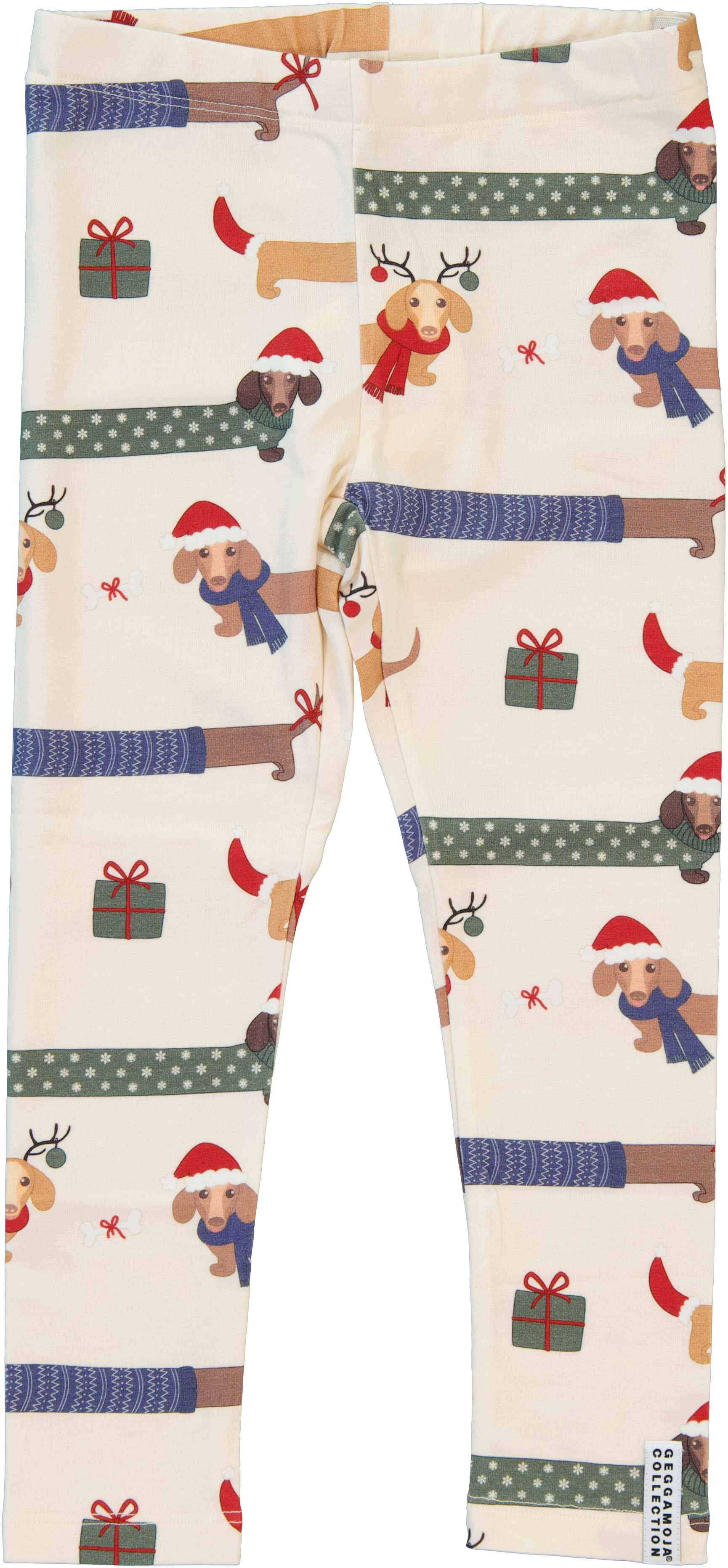 Bamboo leggings Santa dogs