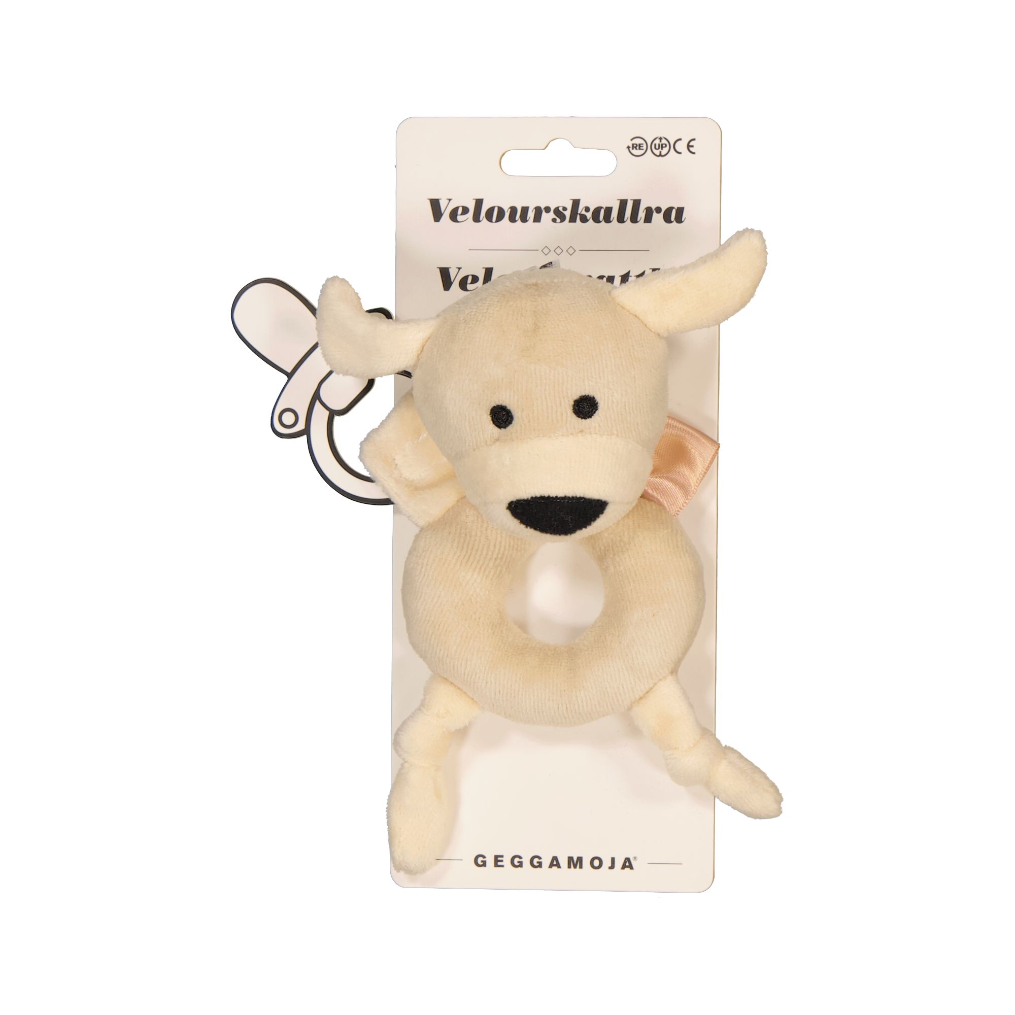 Skallra ring beige Doddi