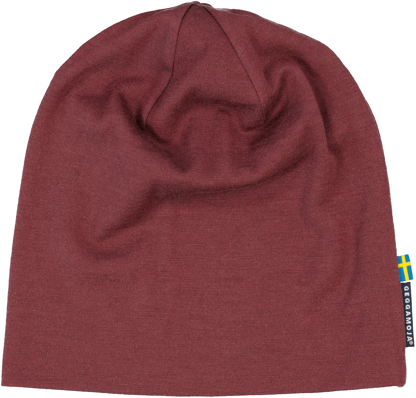 Merino wool beanie Burgundy