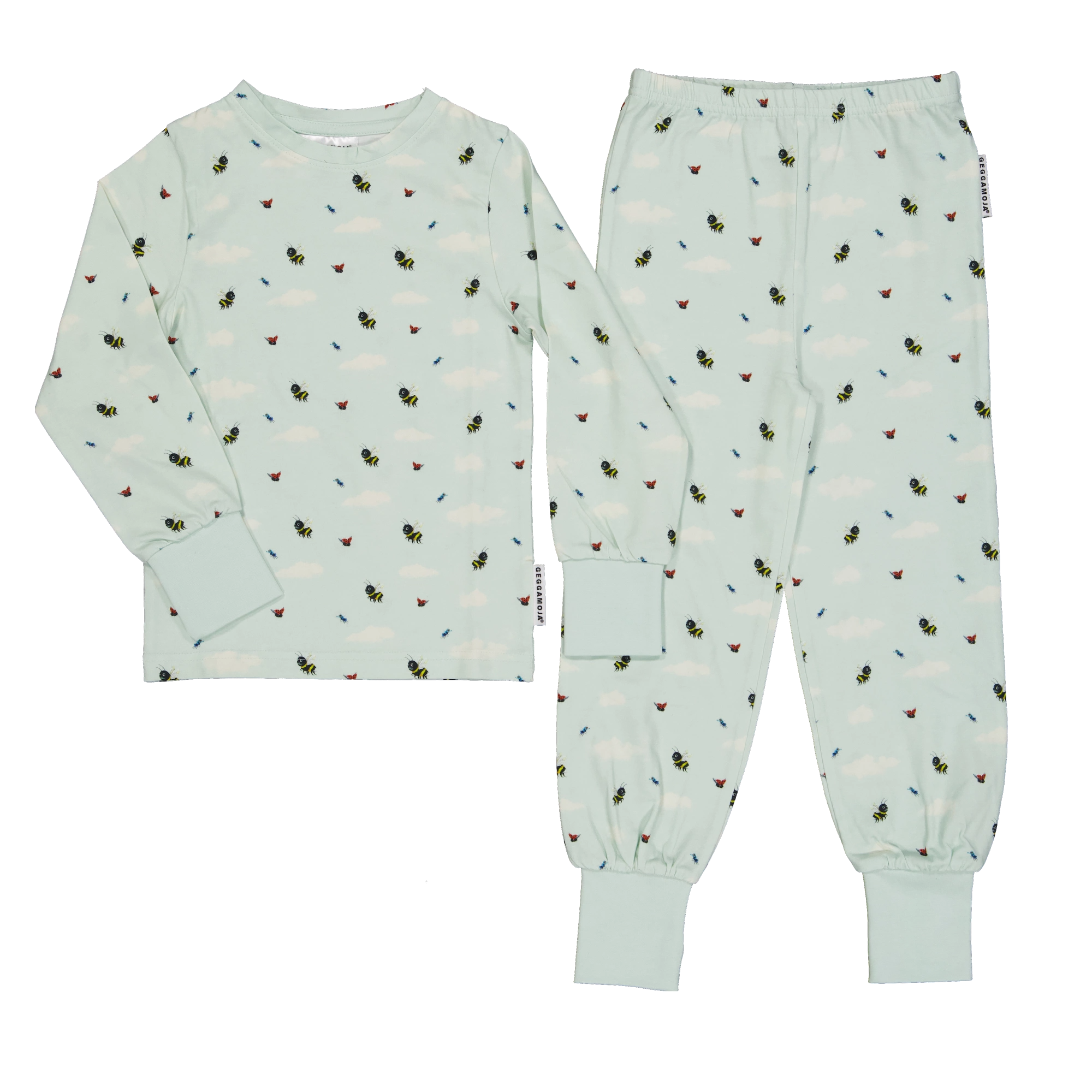 Humlan Djojj two piece pyjamas Mint sky