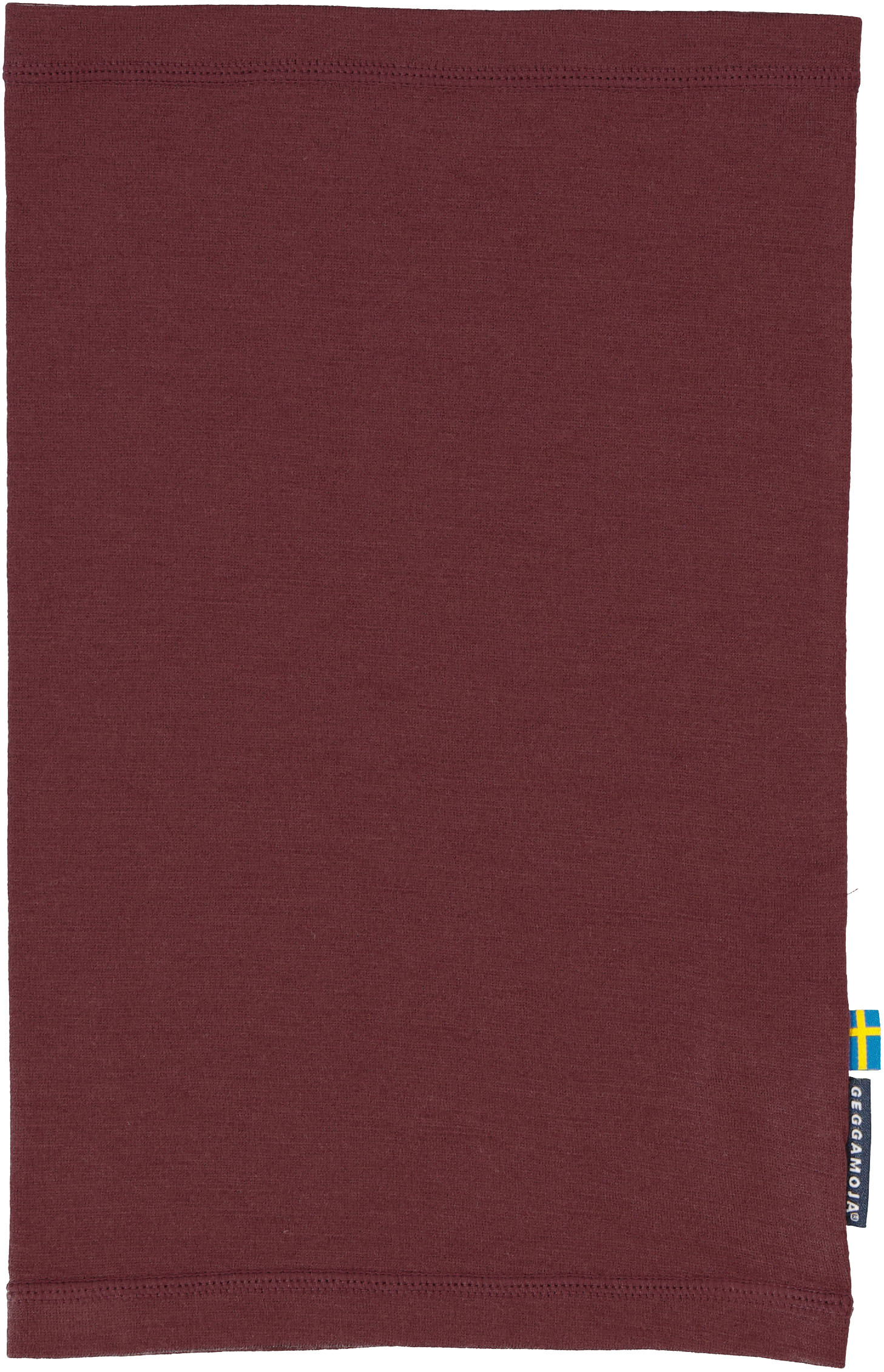 Merino wool tube Burgundy