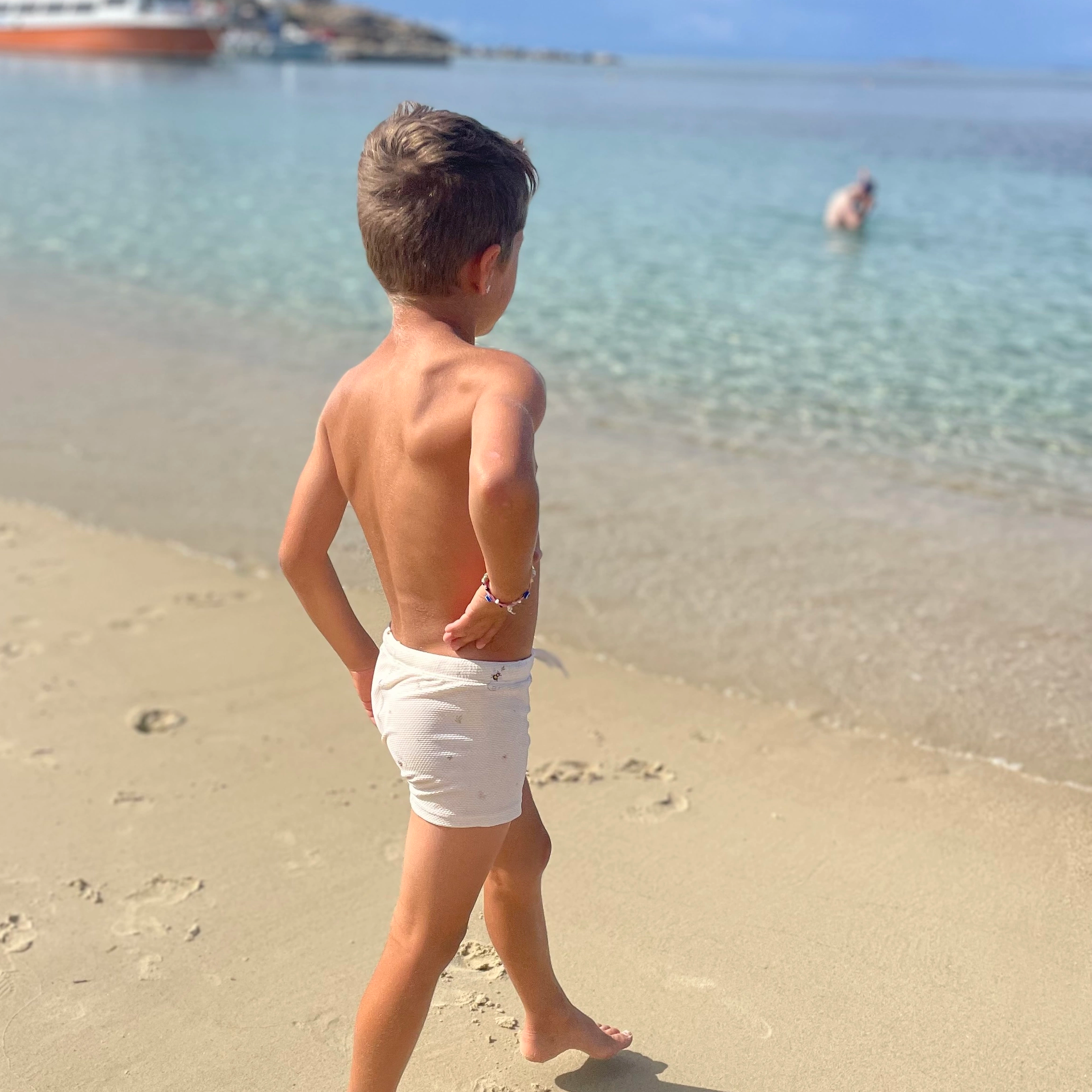 UV-badbyxor Sweet nature Beige