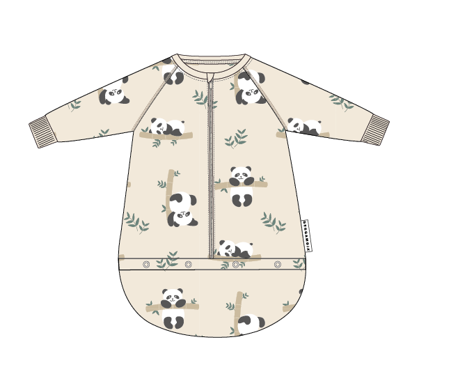 Sovpåse Bambu Panda Beige