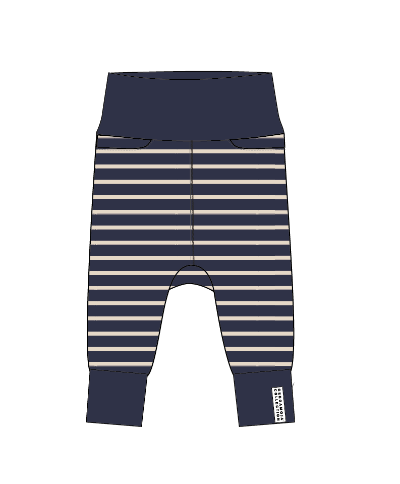 Babybyxor Navy/Beige