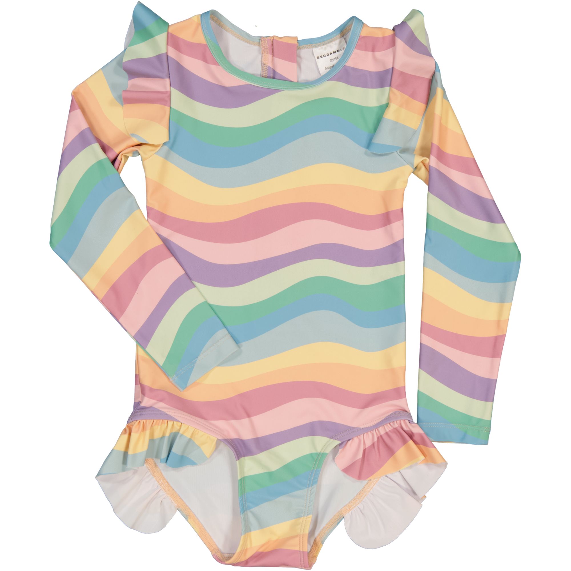 UV-Swim suit L.S Rainbow