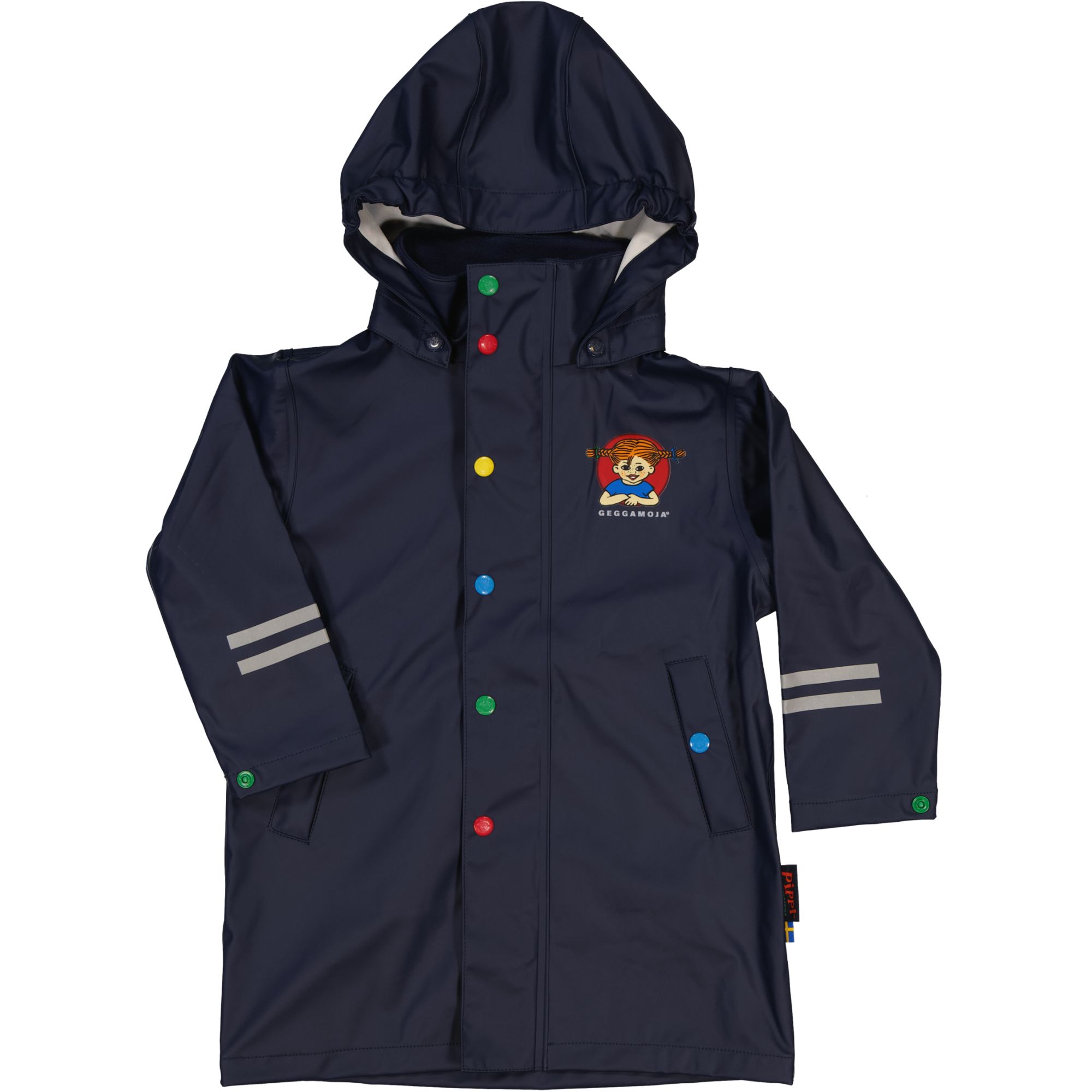 Pippi Langstrumpf Rain jacket Navy