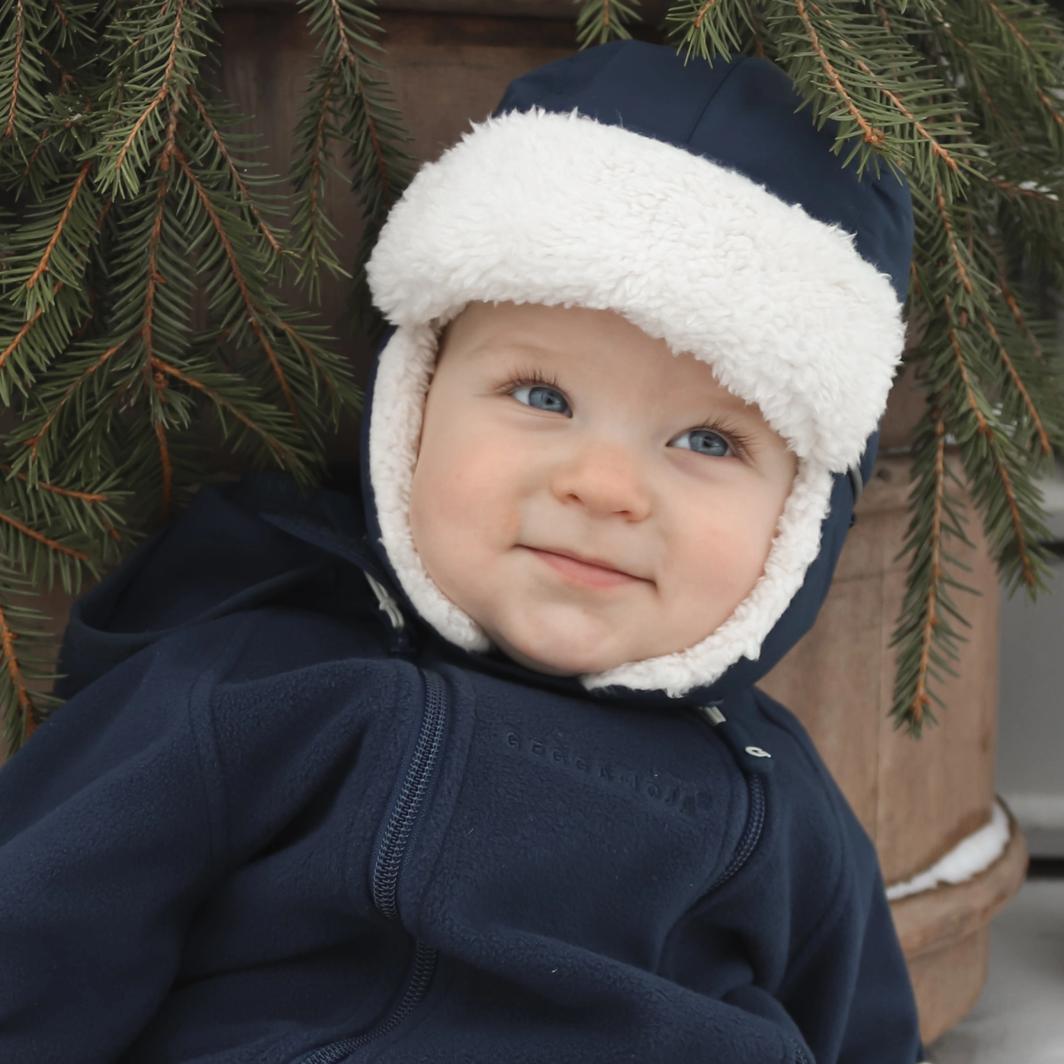 Winter helmet hat Navy