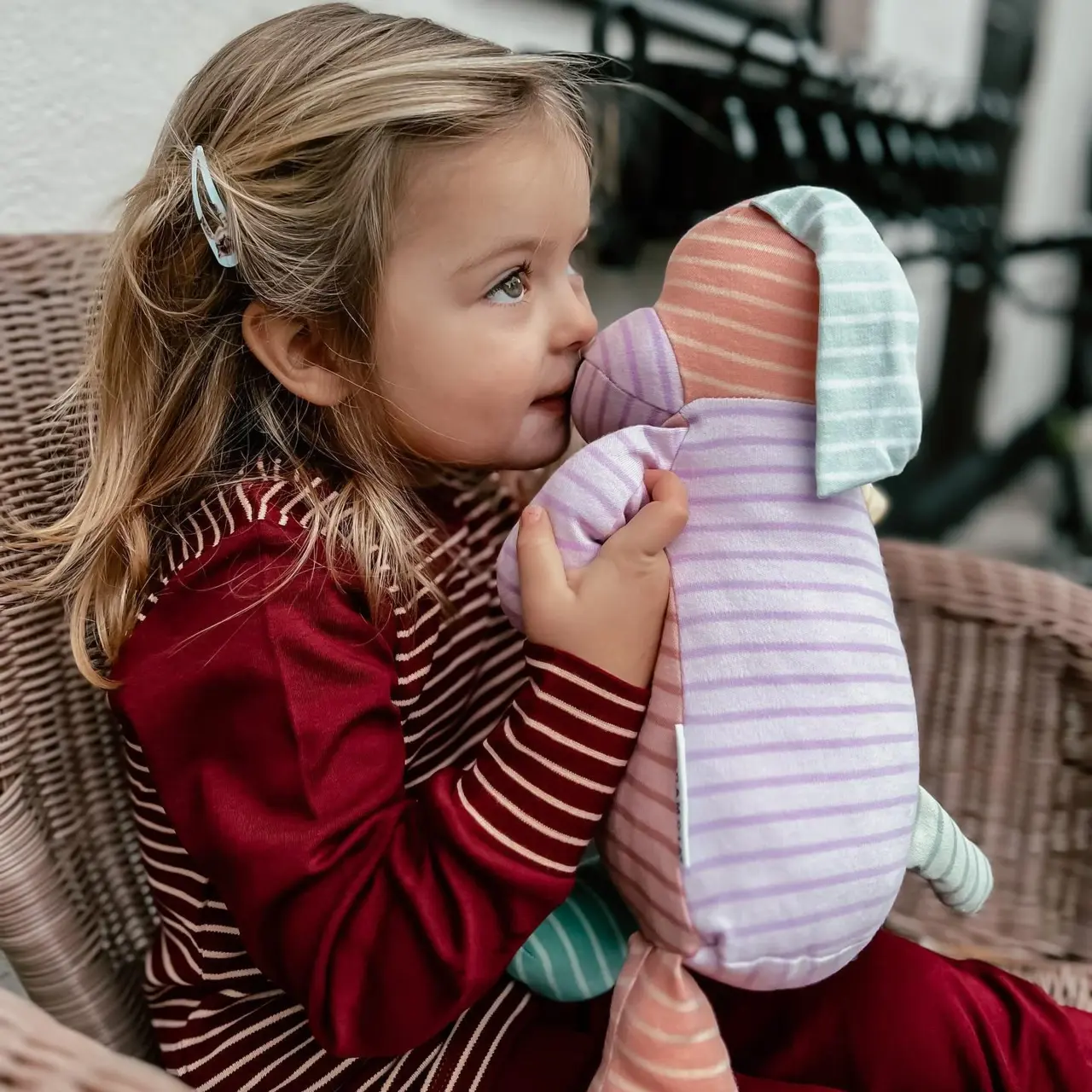 Doddi mixade färger Rosa Liten