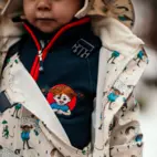 Pippi Longstocking Fleece jacket Navy