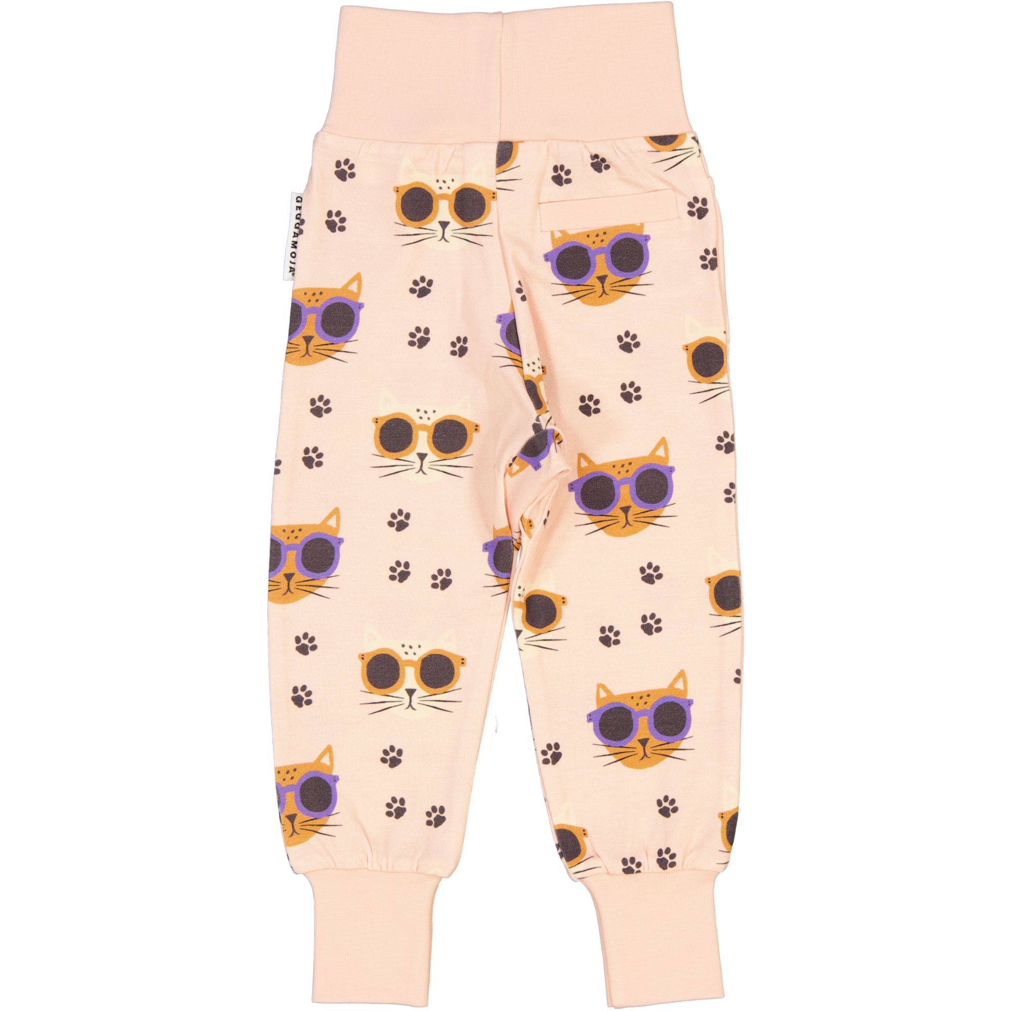 Bamboo Baby pants Pink Cool Cats