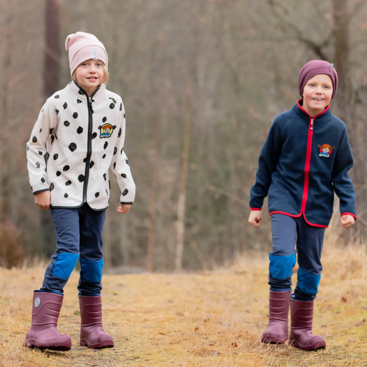 Pippi Longstocking Fleece jacket Navy