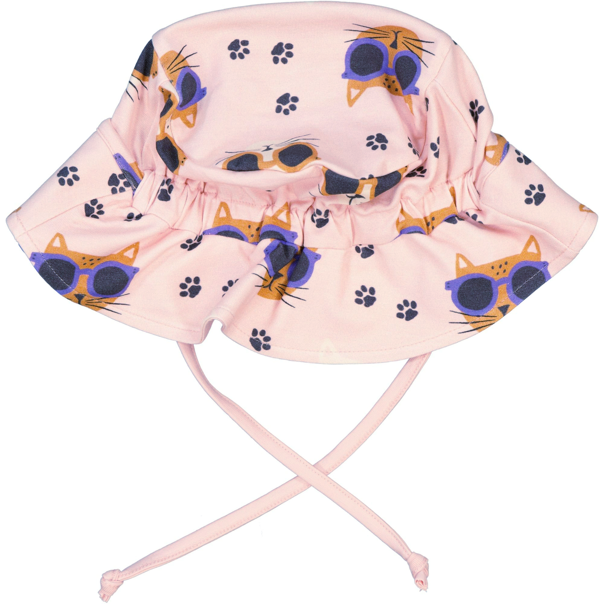 Bamboo Sunny hat Pink Cool Cats