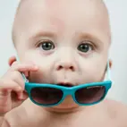 Solglasögon Baby 0-10 m- Blå