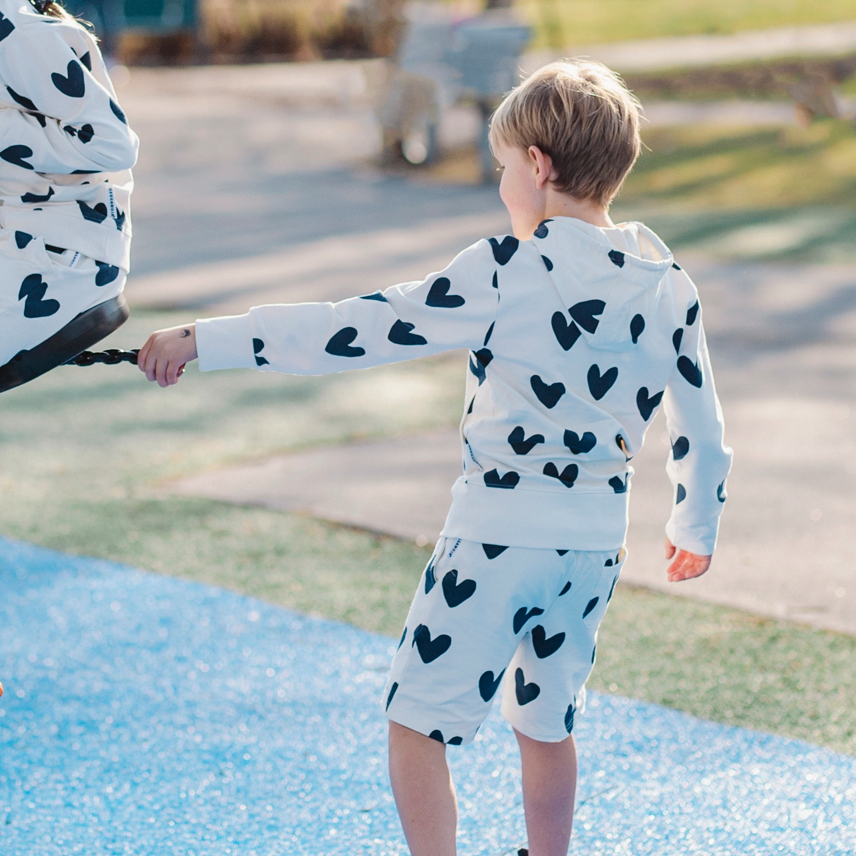 Collegeshorts Hjärtan