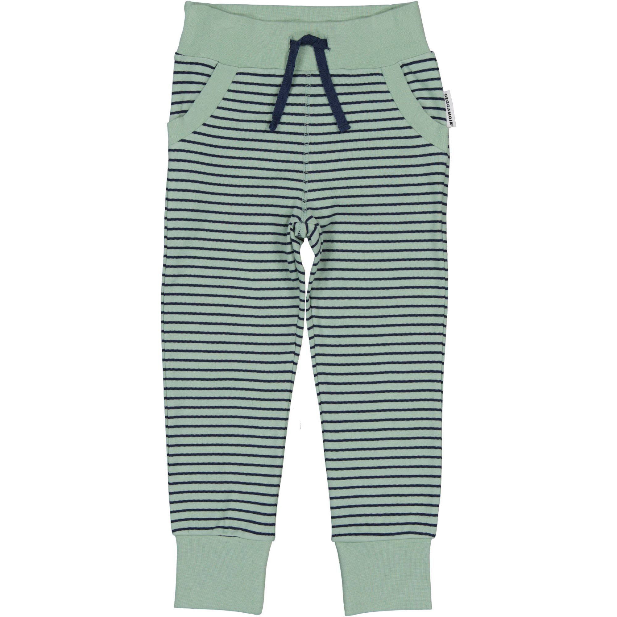 Trikåbyxor Grön/Navy