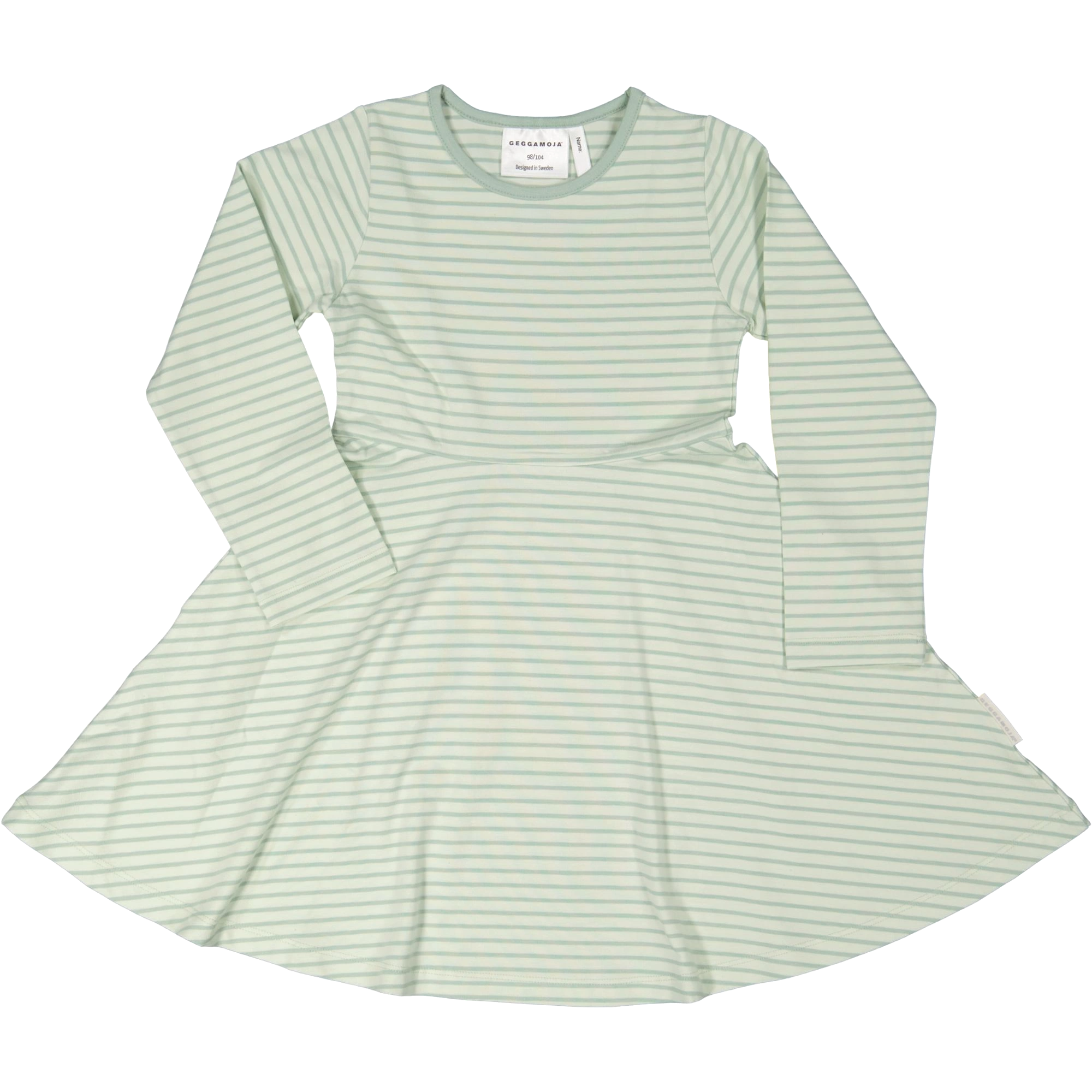 Snurrklänning Bambu Classic Ljusgrön/Grön