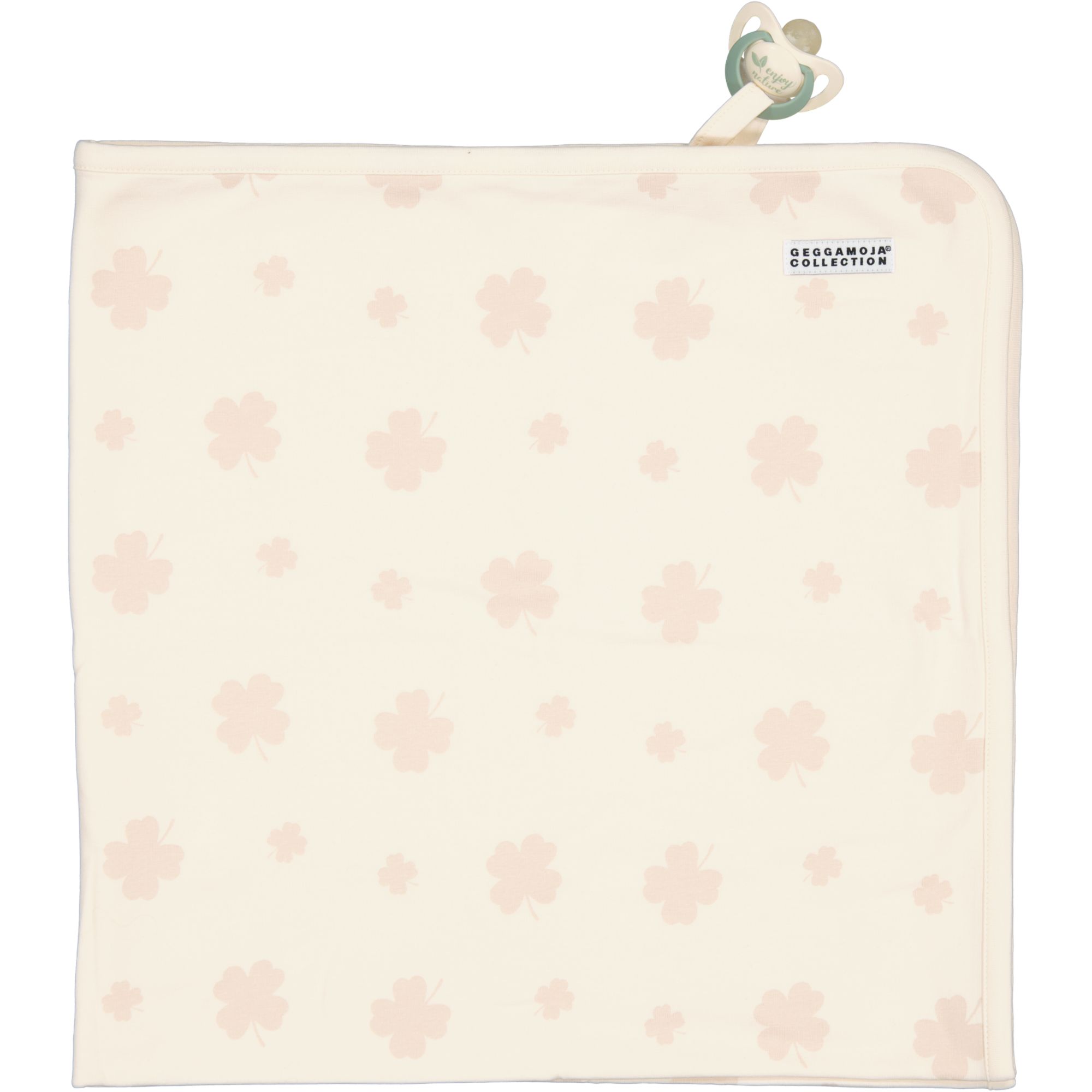 Bamboo Baby blanket Beige clover