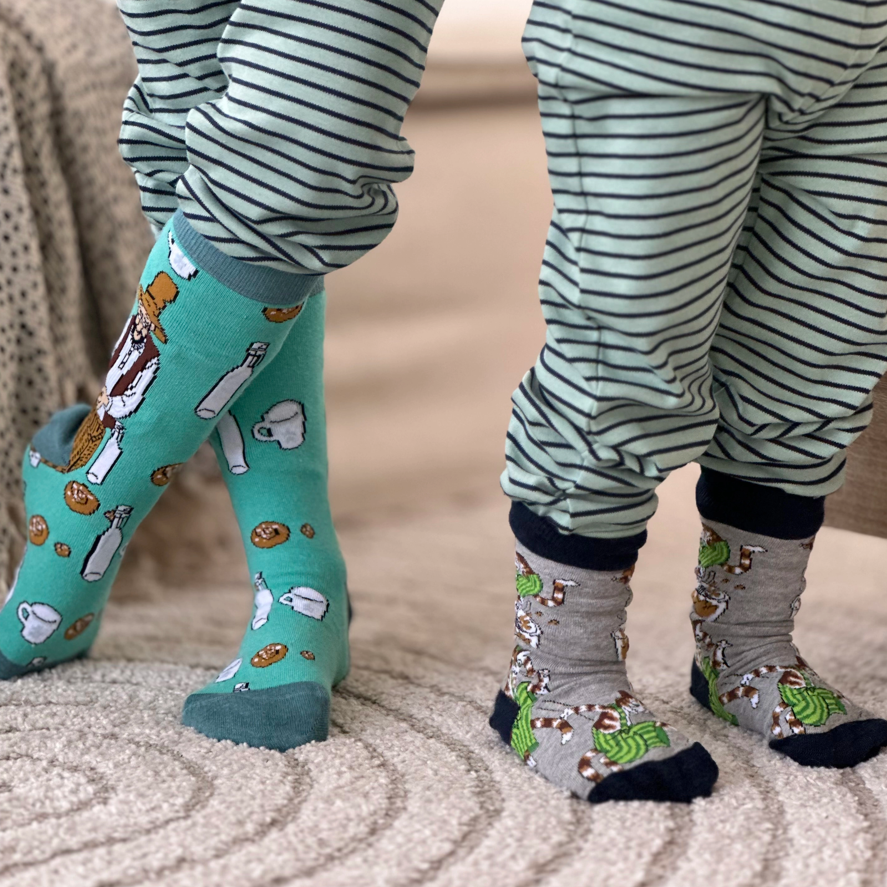 Strumpor tvåpack Pettson och Findus