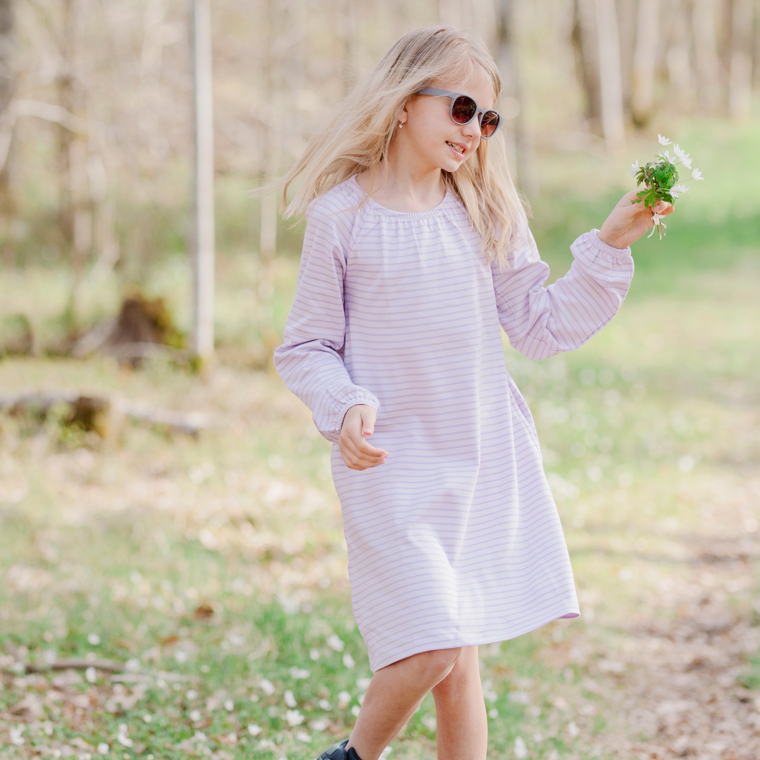 Singoallaklänning Lila