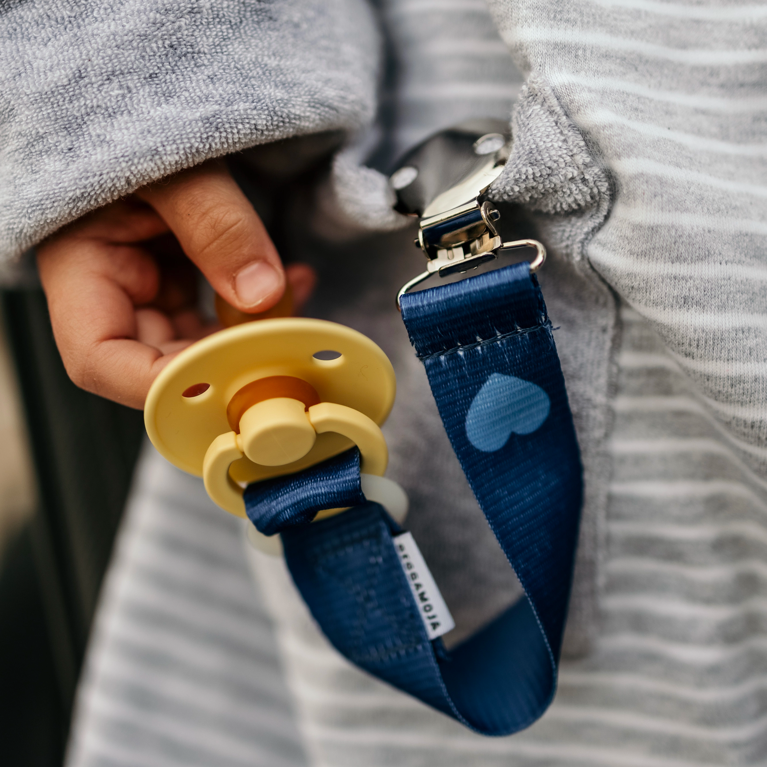 Napphållare Blå Hjärta