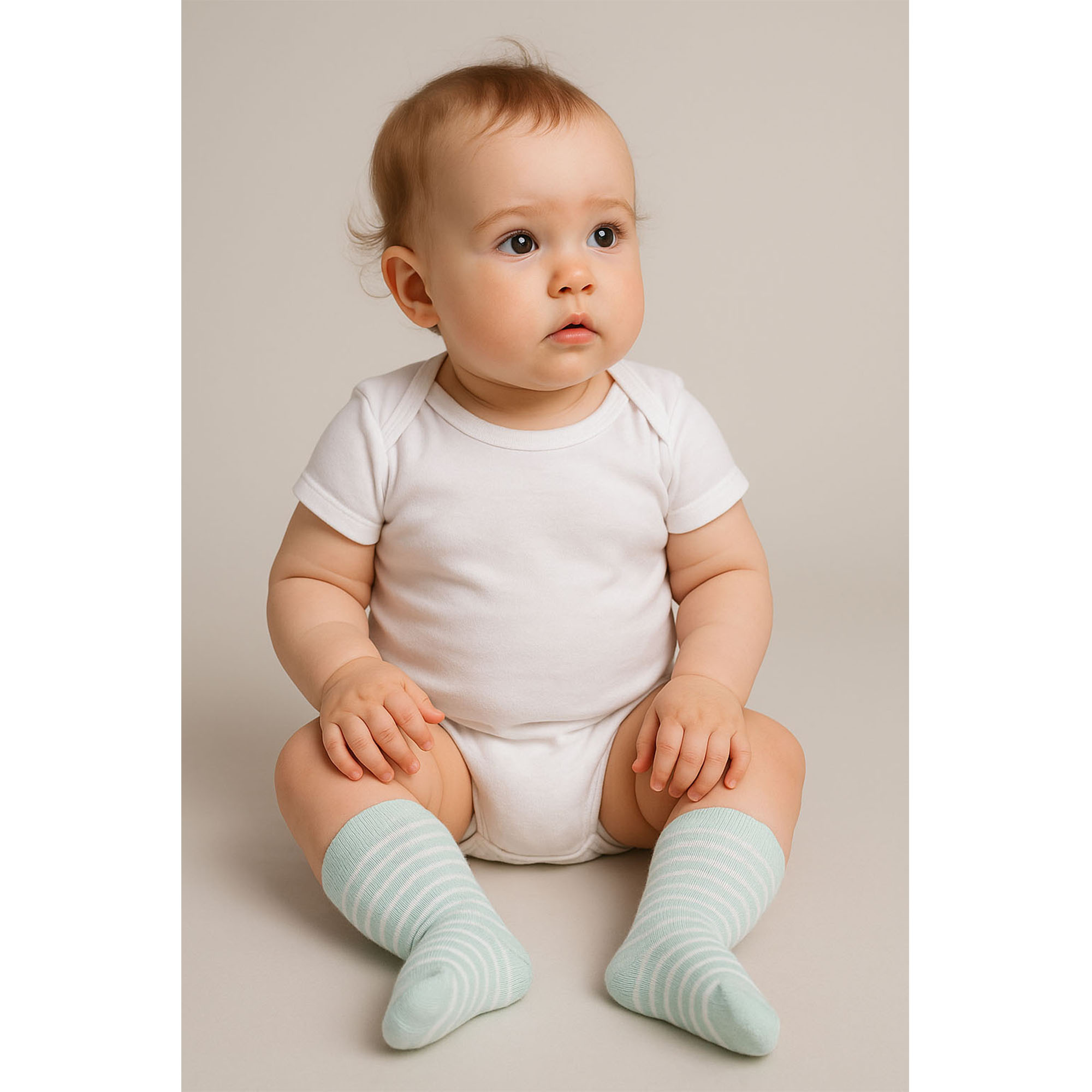 Strumpor två-pack Grå/Grön