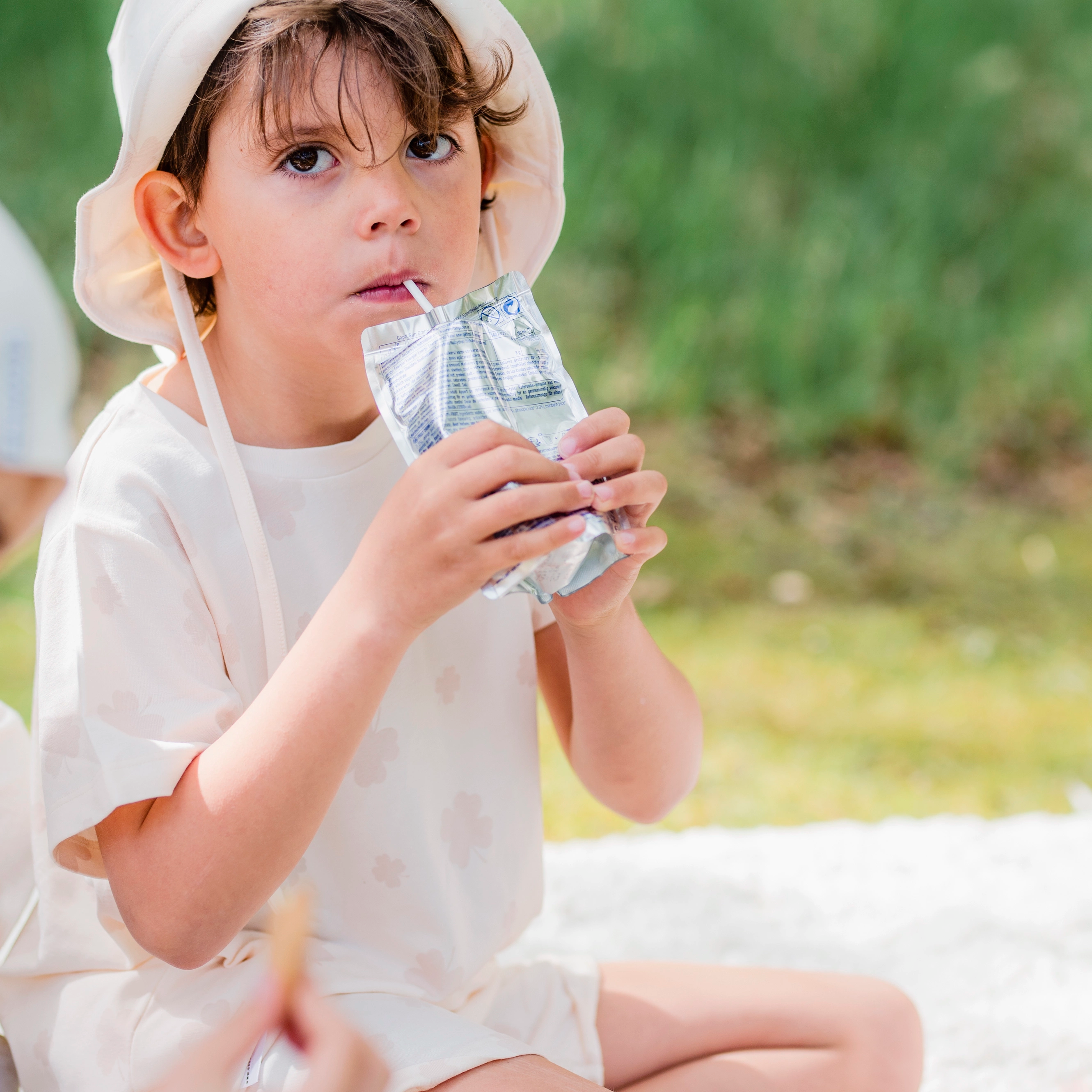 Sommarset Bambu Klöver Beige