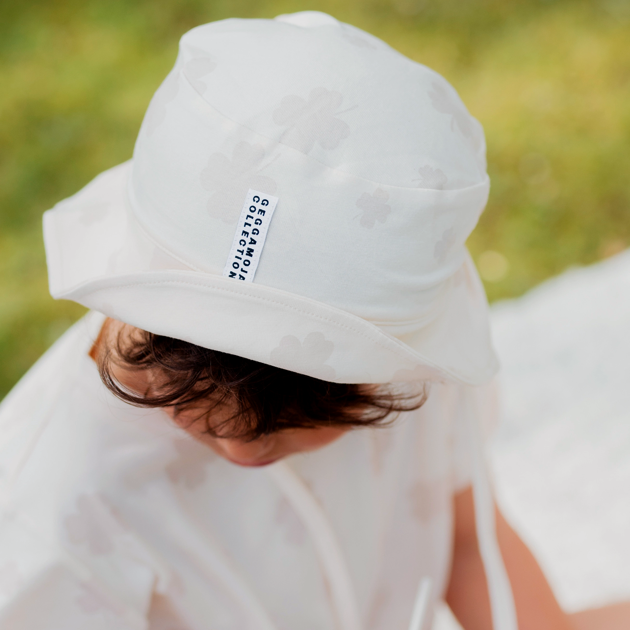 Solhatt Bambu Klöver Beige