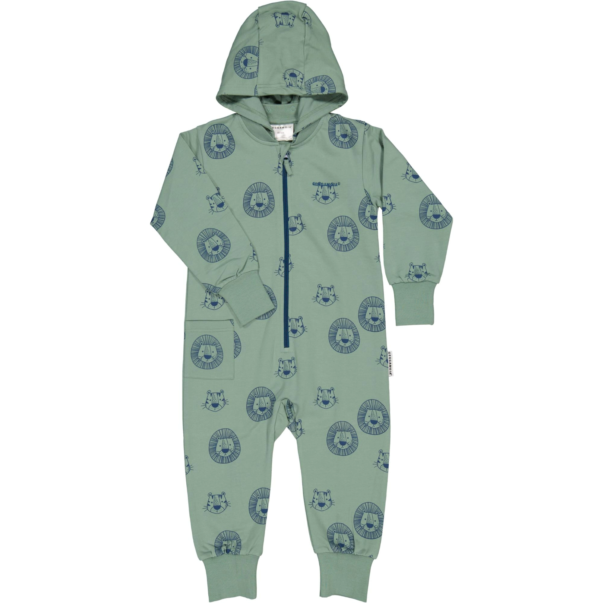 College Jumpsuit Tiger Grön