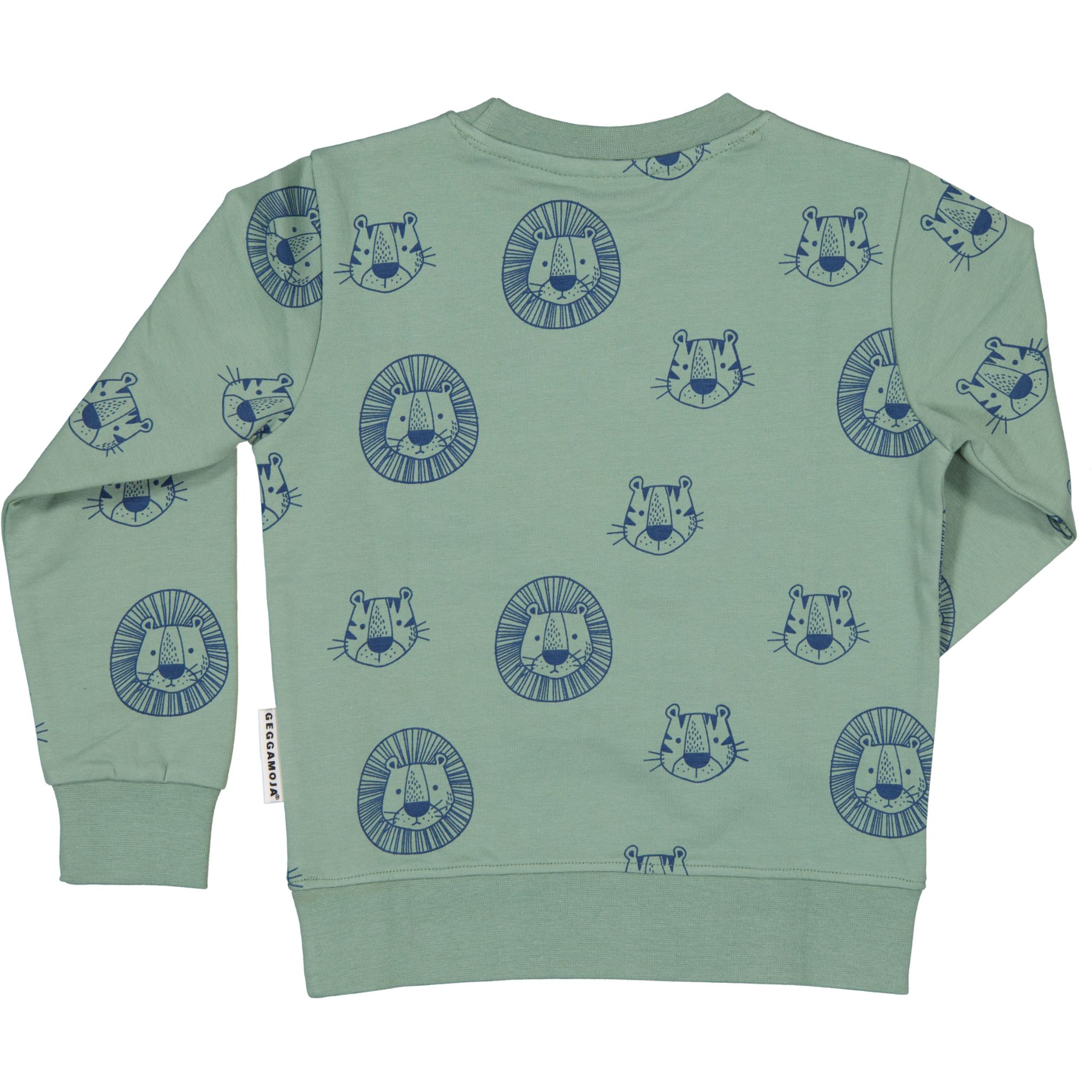 College Sweater Tiger Grön