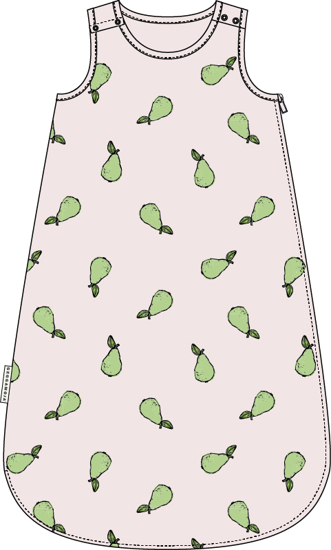 Sovpåse Vadderad Bambu Pears