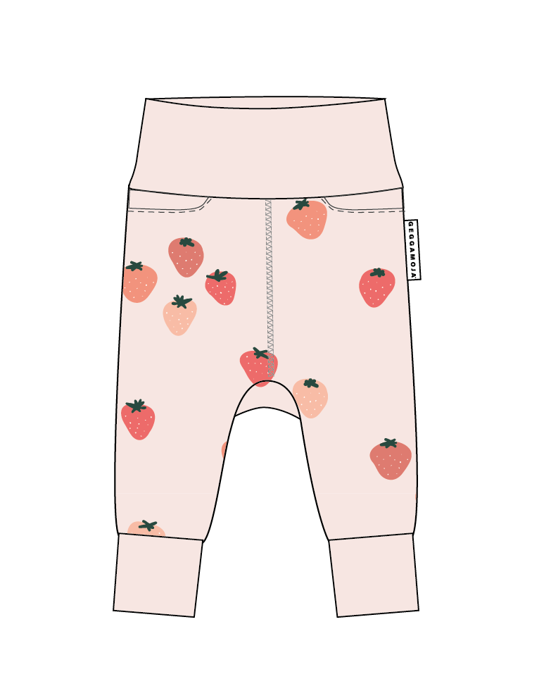 Babybyxor Bambu Strawberry