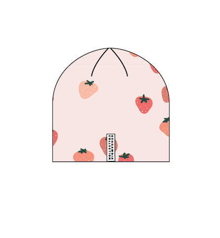 Mössa Bambu Strawberry