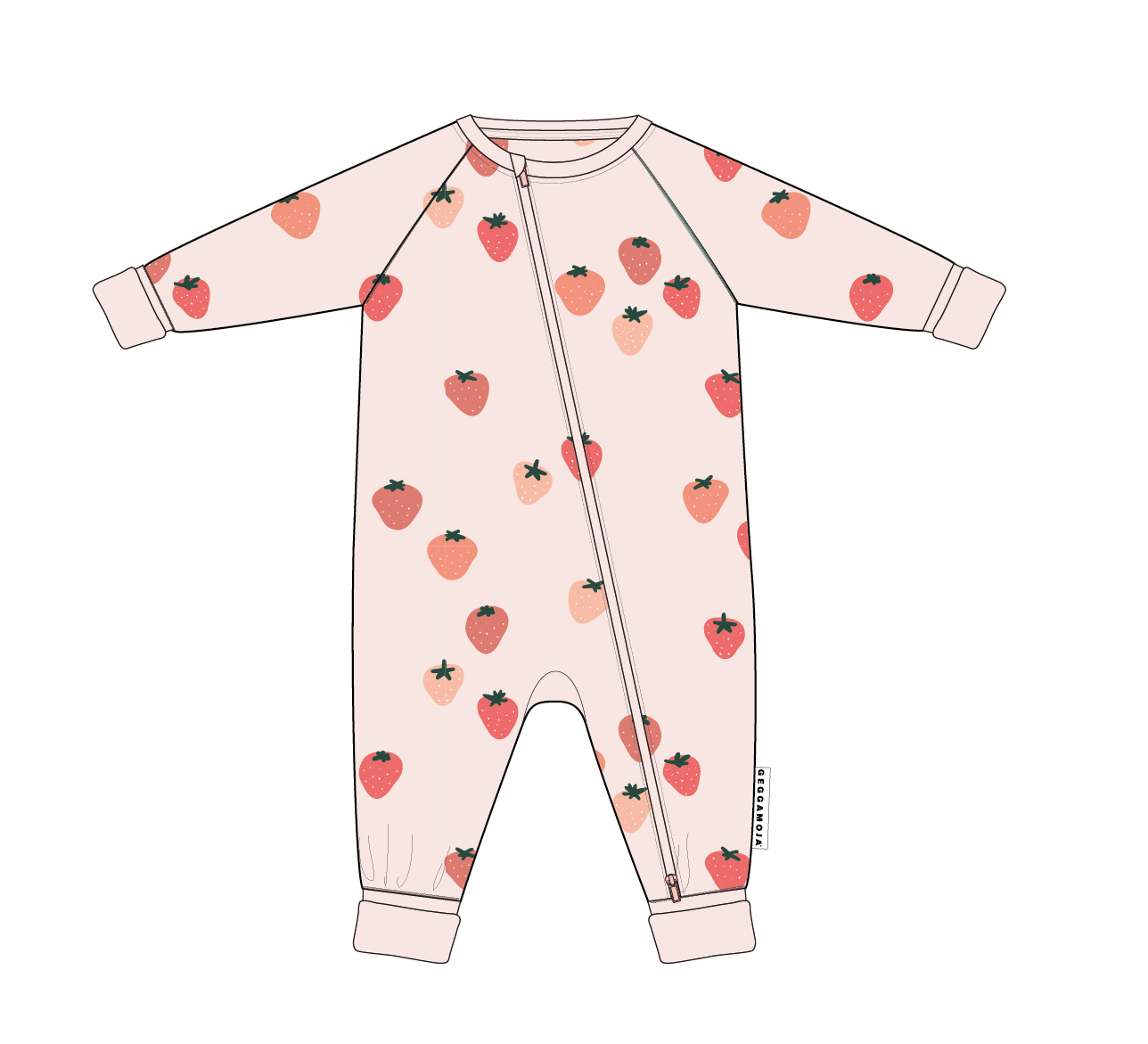 Pyjamas Bambu Strawberry