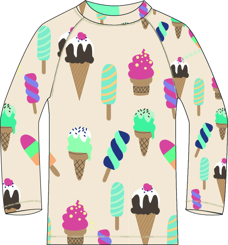 UV-Tröja Ice cream