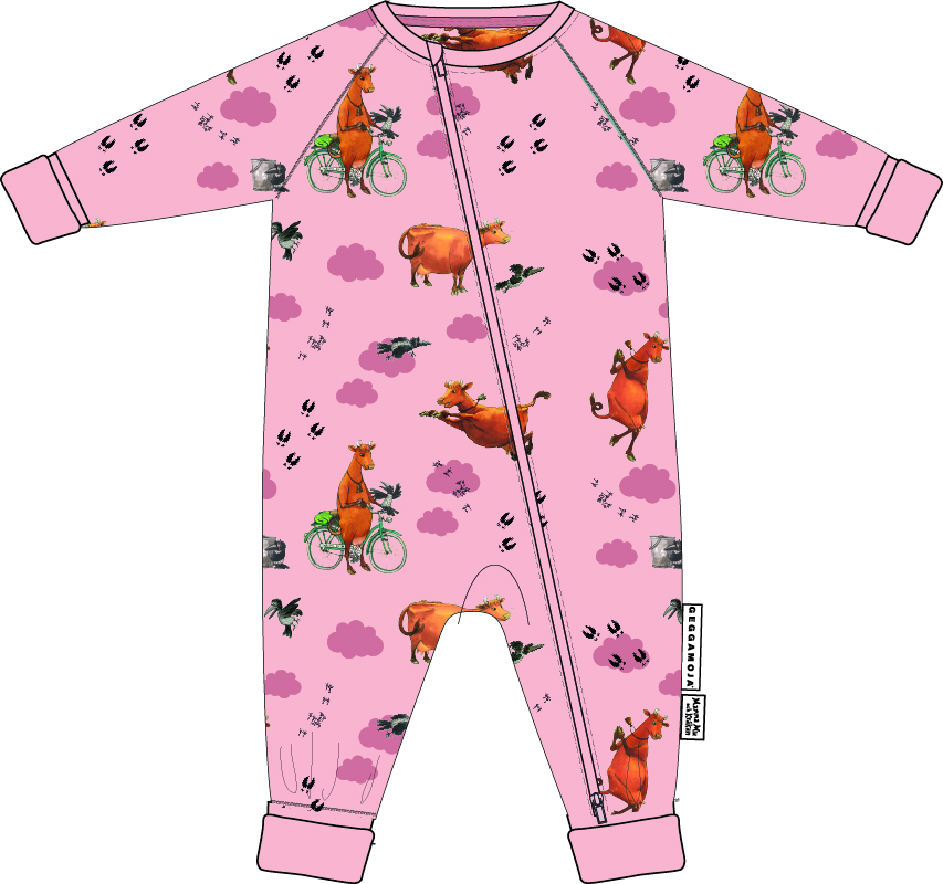 Pyjamas Mamma Mu och Kråkan Rosa