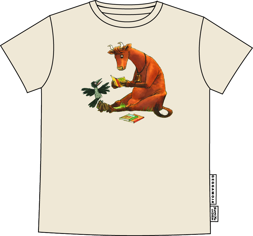 T-shirt Mamma Mu och Kråkan Beige