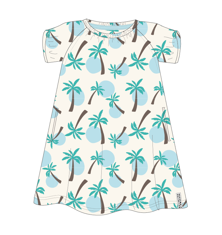 Klänning Palm Tree