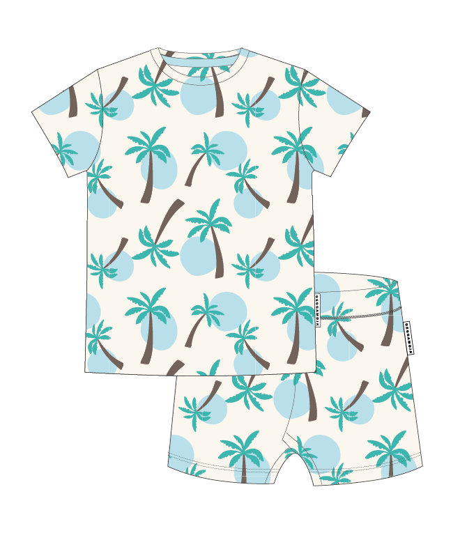 Sommar set Palm Tree