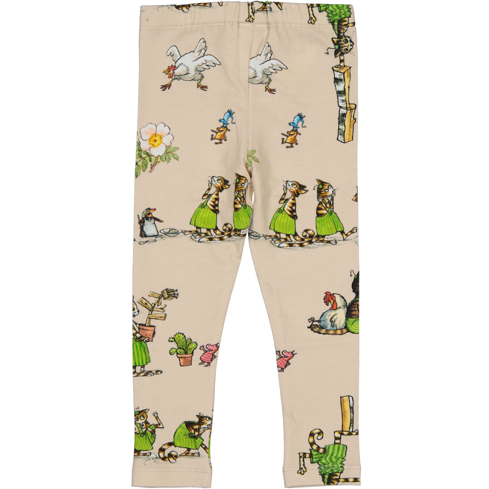 Leggings Pettson och Findus Beige