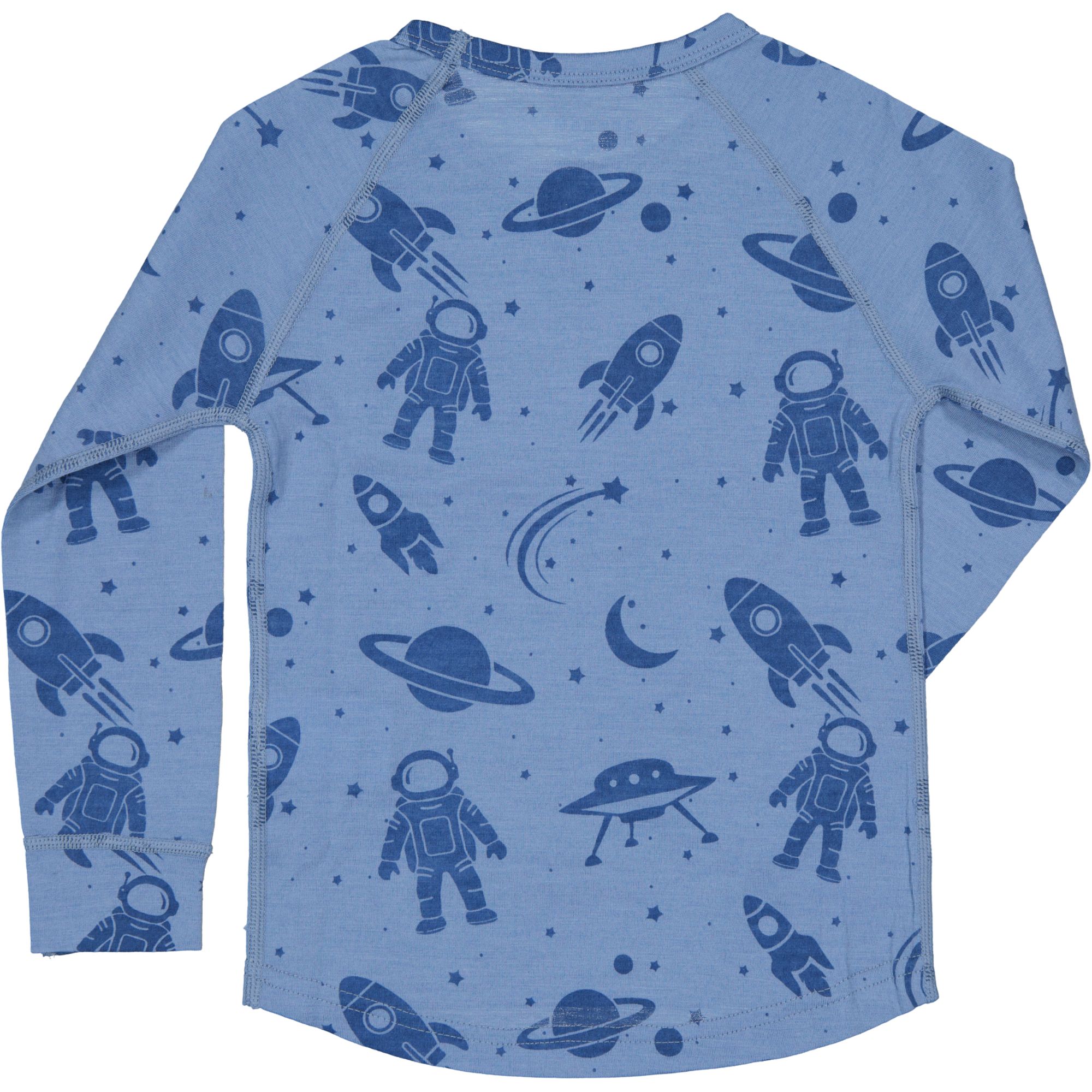 Merino wool sweater Blue Astro